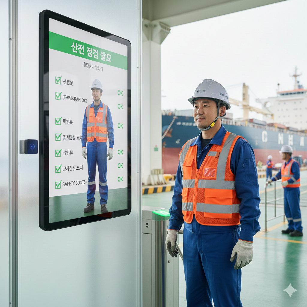 작업자의 안전점검(개발중)